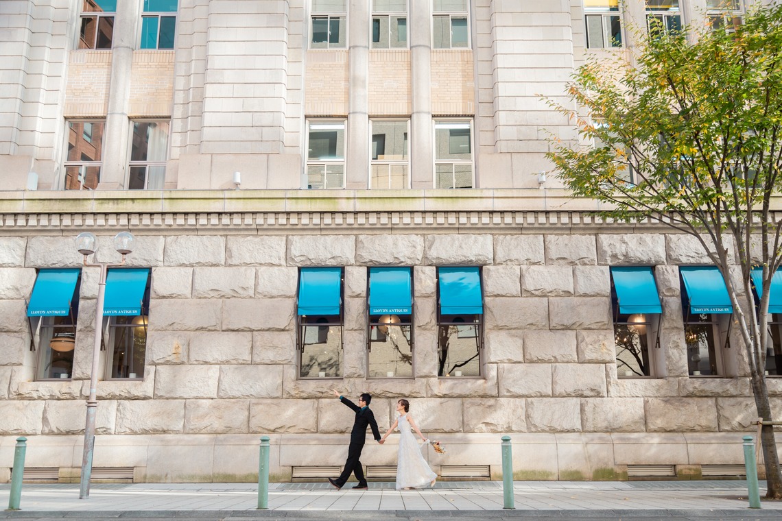 尾崎光が撮影した写真のアルバム「ウエディング前撮り/神戸ロケ」