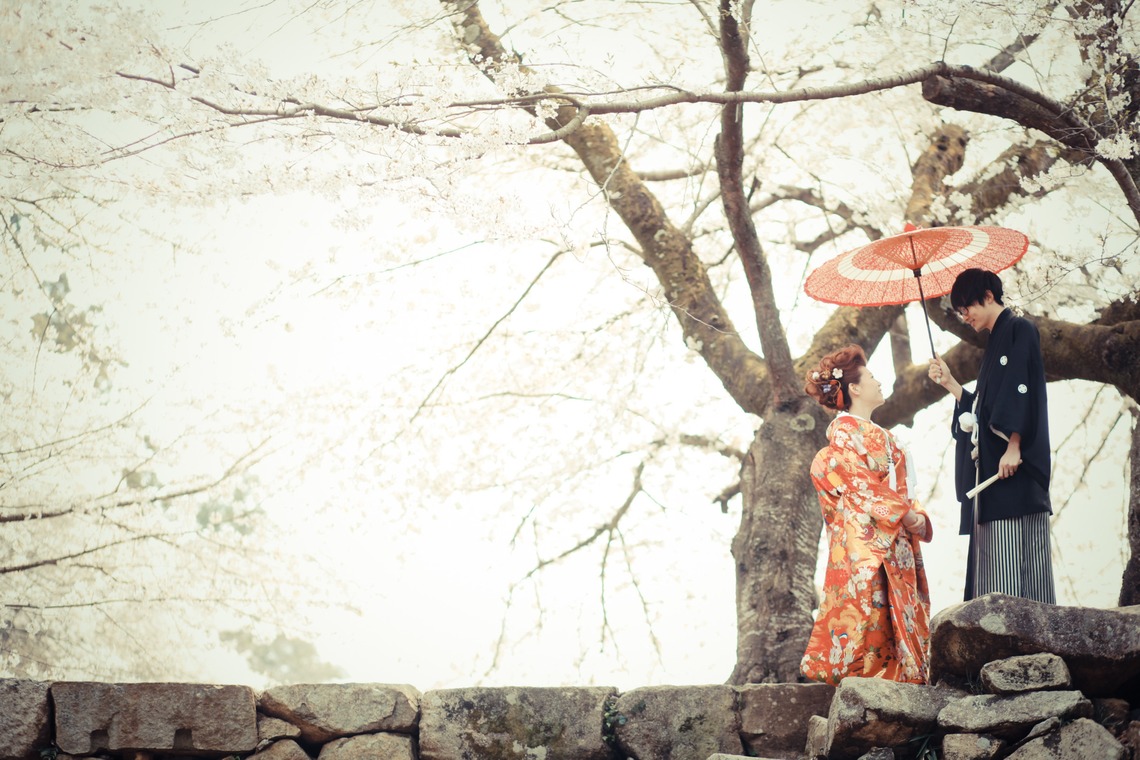 E-Weddingが撮影した「ロケーション前撮り」の写真