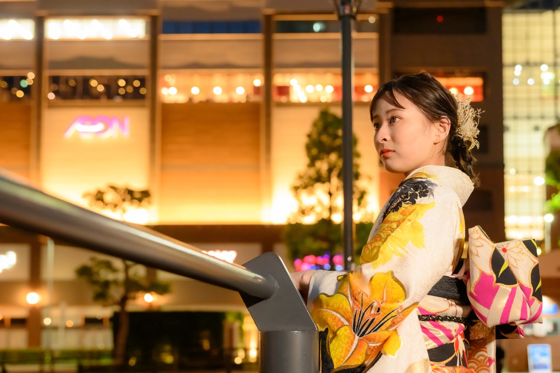 中川昌幸が撮影した写真のアルバム「イルミネーションと振袖姿」