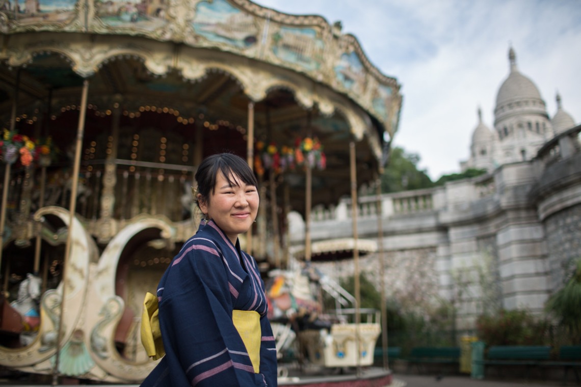 Petite Nao Photographyが撮影した写真のアルバム「浴衣姿でパリをお散歩。モンマルトルの丘＆パレロワイヤル」