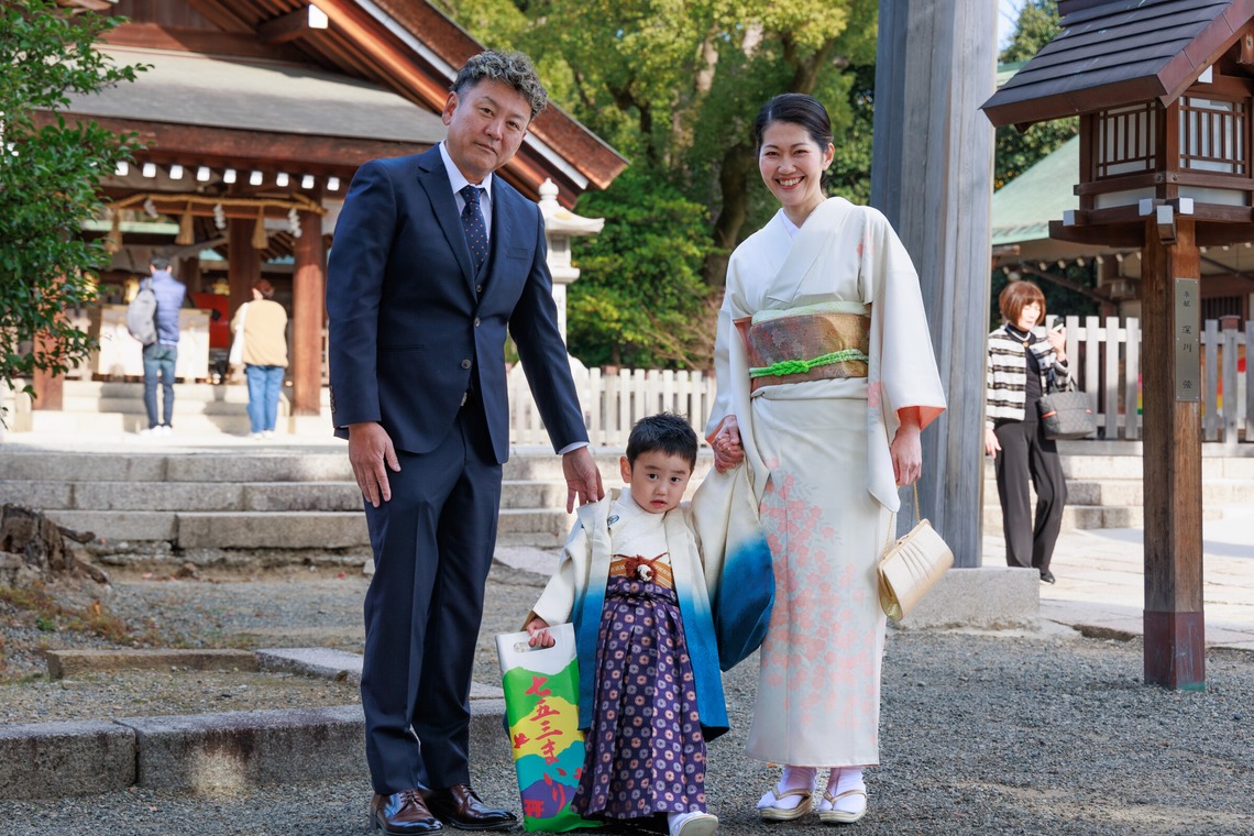 真方　祥が撮影した写真のアルバム「七五三参り記念写真」