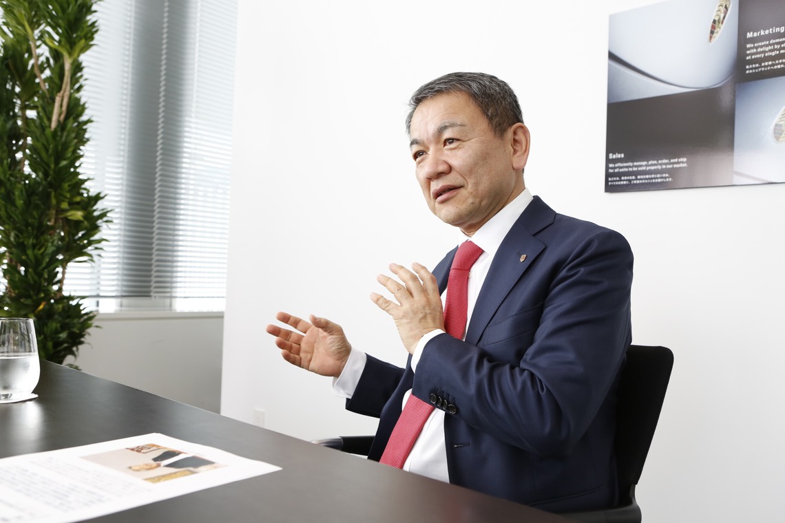 村田わかな広告写真が撮影した「日経Gooday インタビュー」の写真