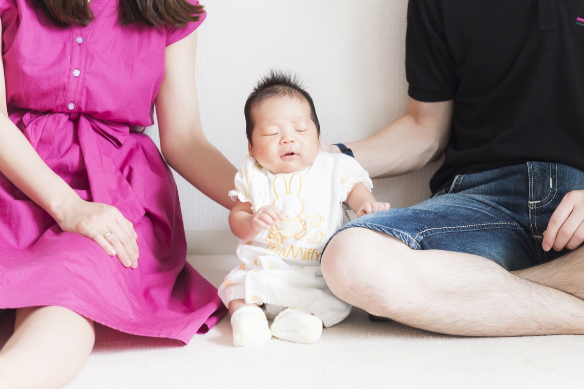 24to Produceが撮影した「ニューボーンフォト」の写真