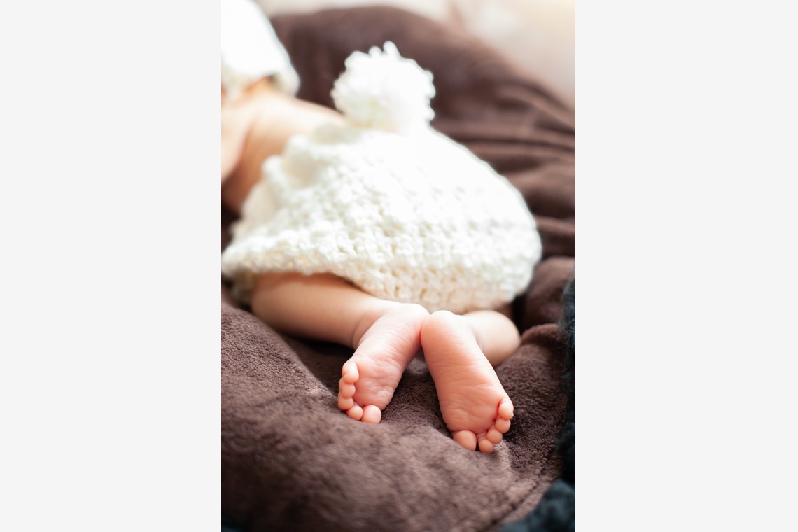 ゾクが撮影した「ニューボーンフォト」の写真