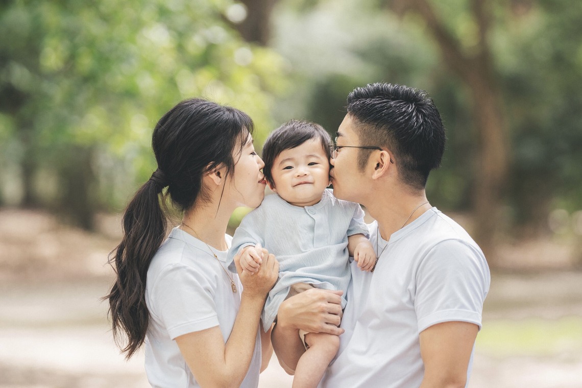 大久保佑華が撮影した「ファミリーフォト」の写真