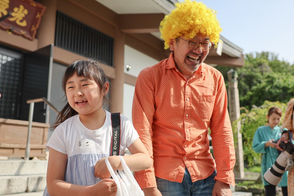 ちずカメラが撮影した「写真家　橘田龍馬さんの子供写真教室の様子」の写真