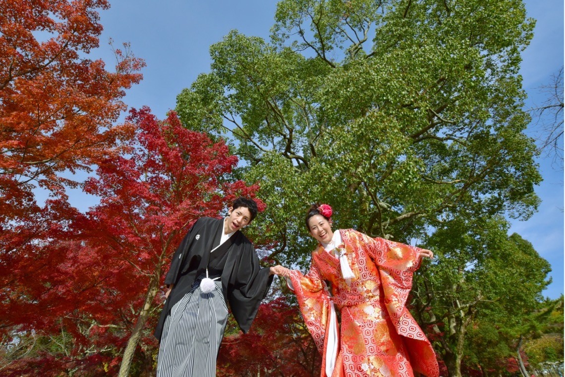 Album of the Wedding, Bridal taken by Kiki photo works - Pre Weddingphotoshoot in Nara Park