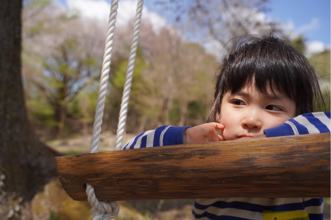阿久津真理恵が撮影した「自然学校プログラムでの人物撮影（静岡県伊豆市）」の写真