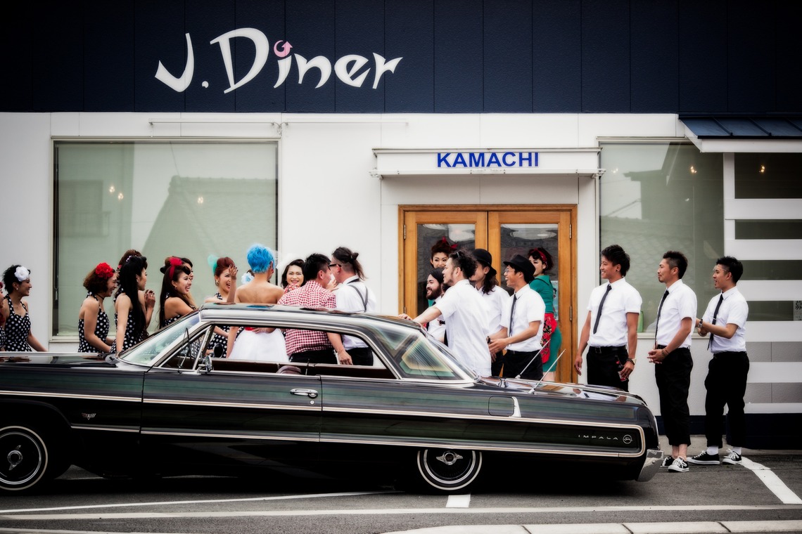  グラフィーズが撮影した「ピンナップ ウェディング」の写真