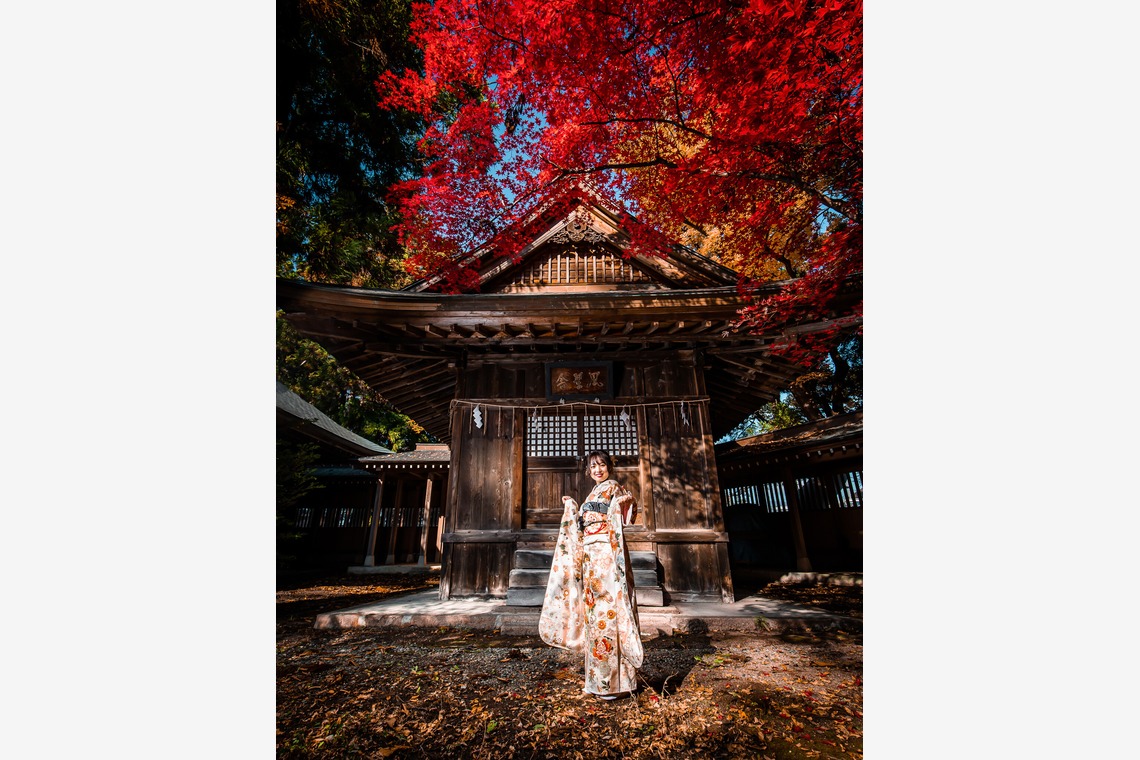 Jemiフォトが出張撮影した家族写真(キッズ,ベビーフォト)などが写った「成人式」の家族写真