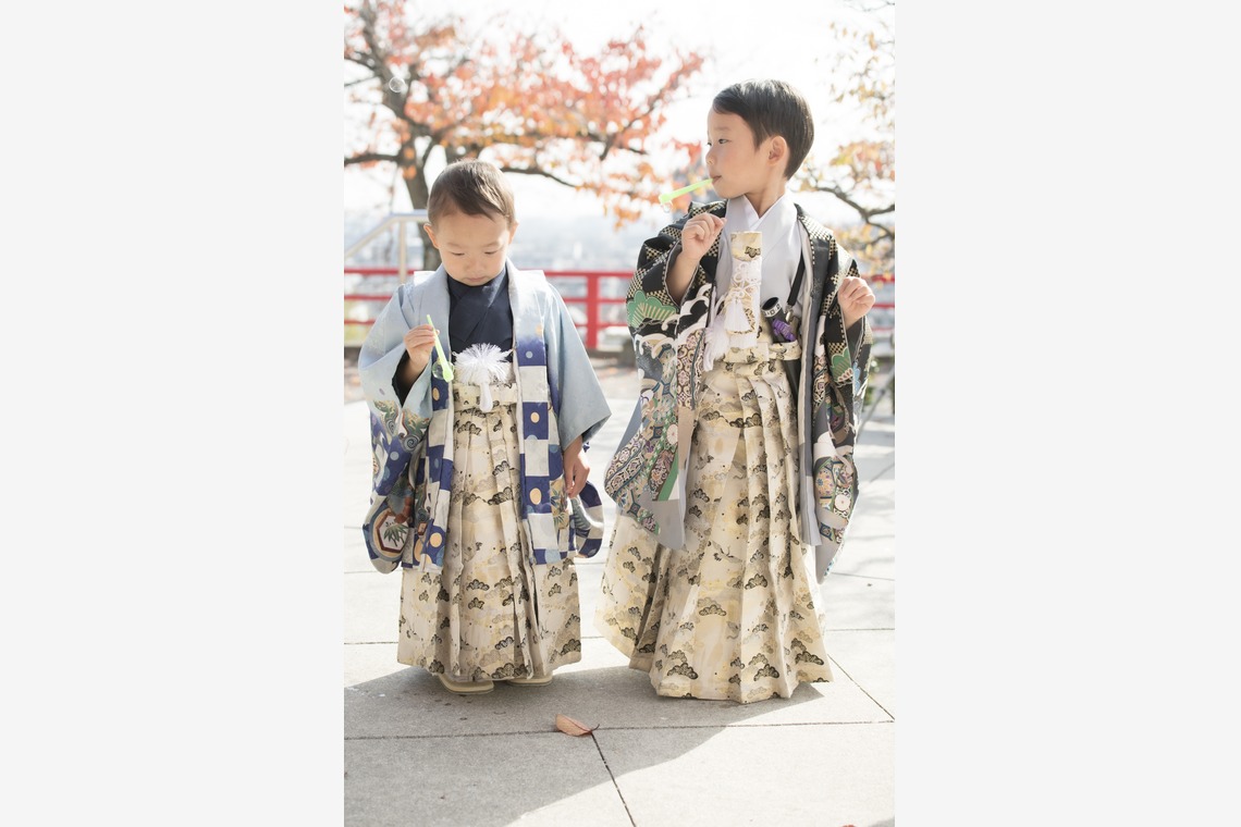 A&Y写真OFFICEが出張撮影した家族写真(キッズ,ベビーフォト)などが写った「７５３お祝い写真」の家族写真