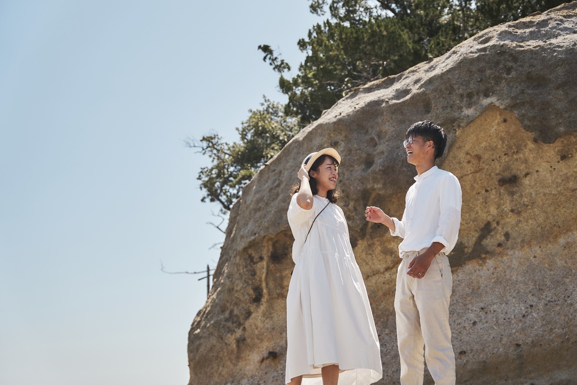 吉本悠哉が撮影した「ウェディング前撮り」の写真