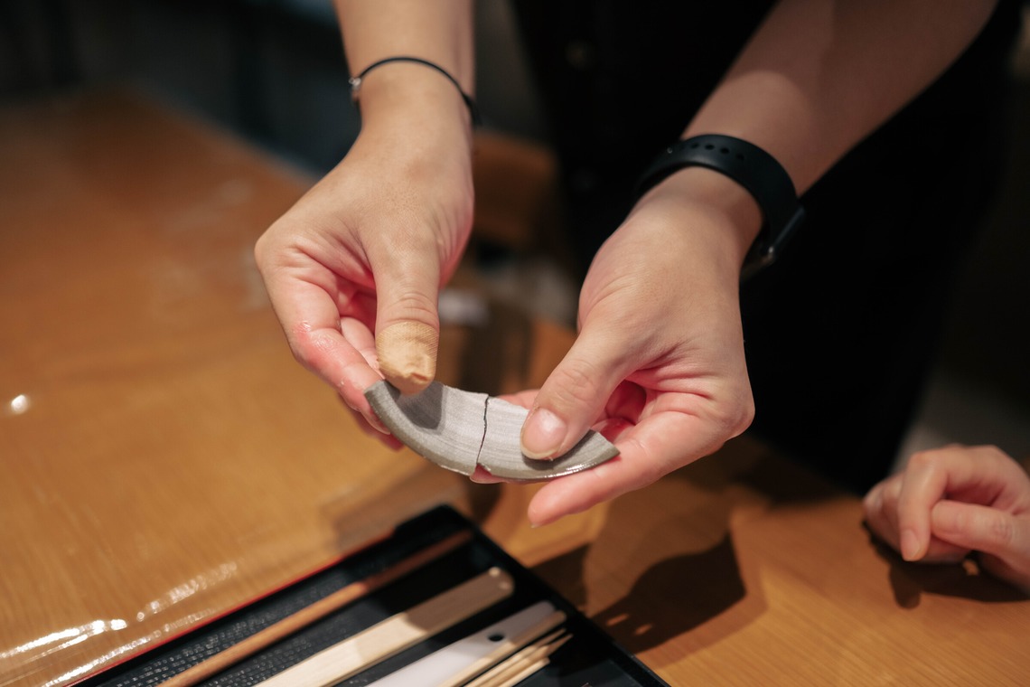 鈴木香那枝が撮影した「金継ぎ体験の取材撮影」の写真