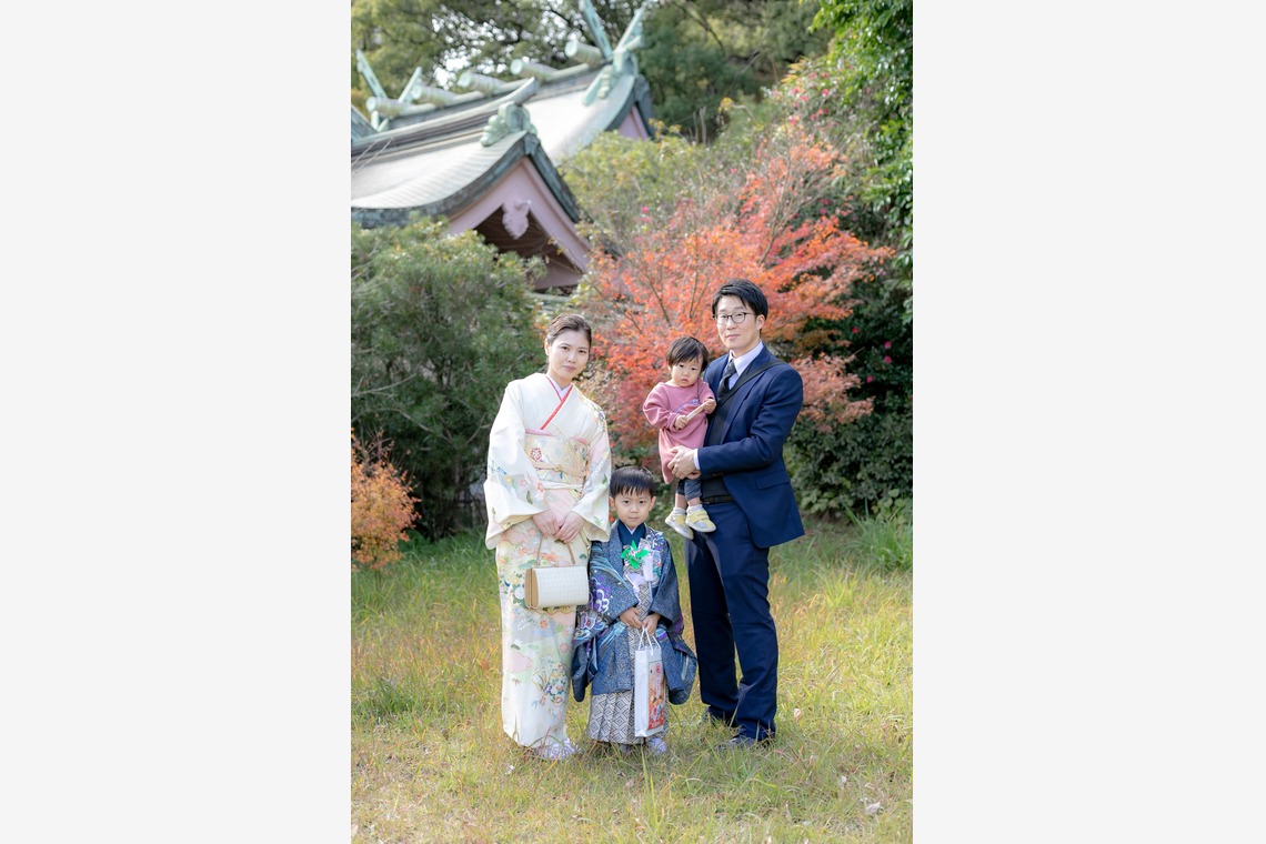 隈元智子が撮影した「七五三」の写真