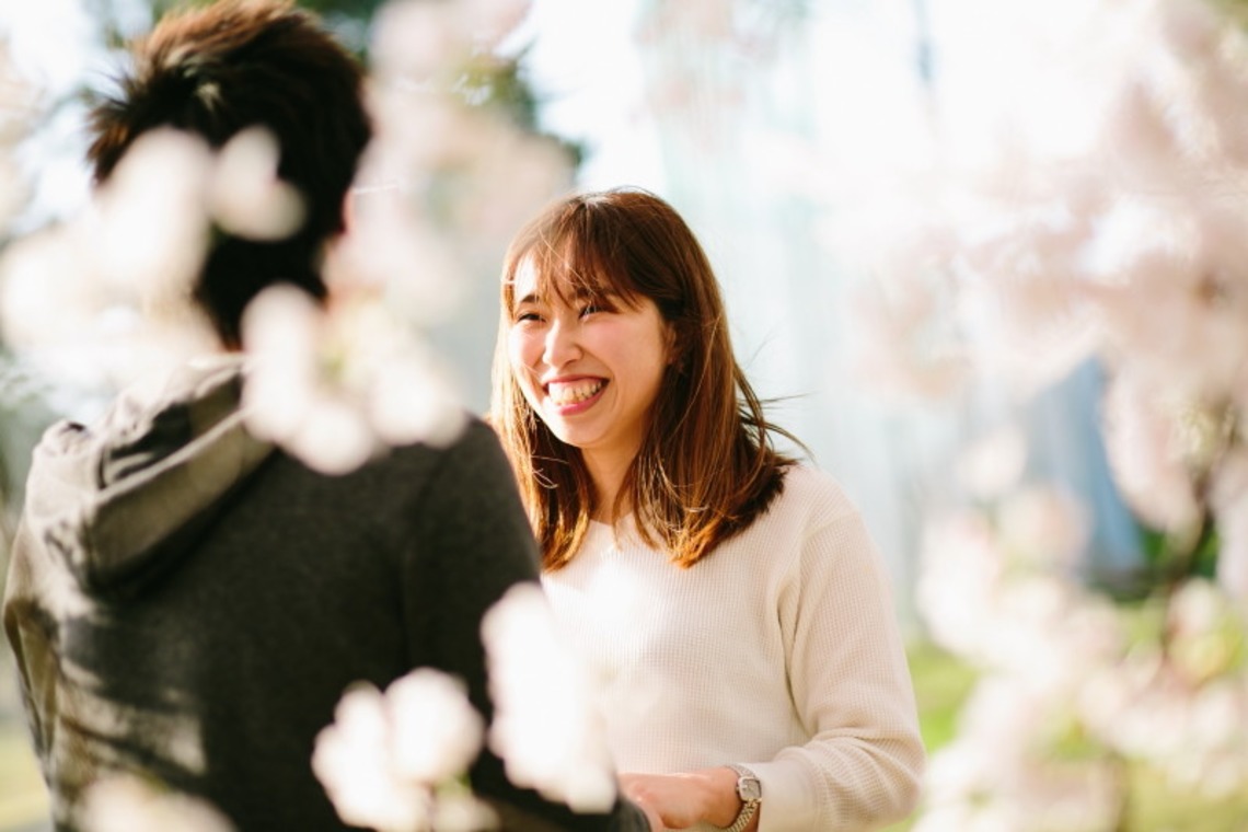 タカラモノ.foto　群馬の出張撮影カメラマンが撮影した写真のアルバム「桜エンゲージメントフォト at　群馬県前橋市」
