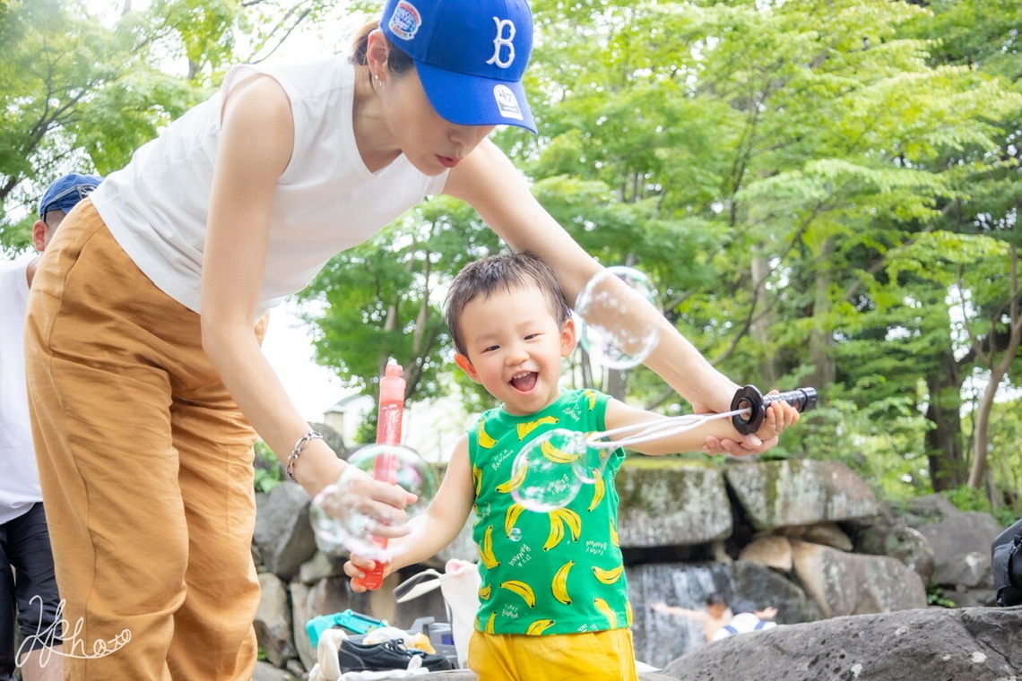 大森光太郎・K-PHOTOが出張撮影した家族写真(キッズ,ベビーフォト)などが写った「家族写真撮影」の家族写真