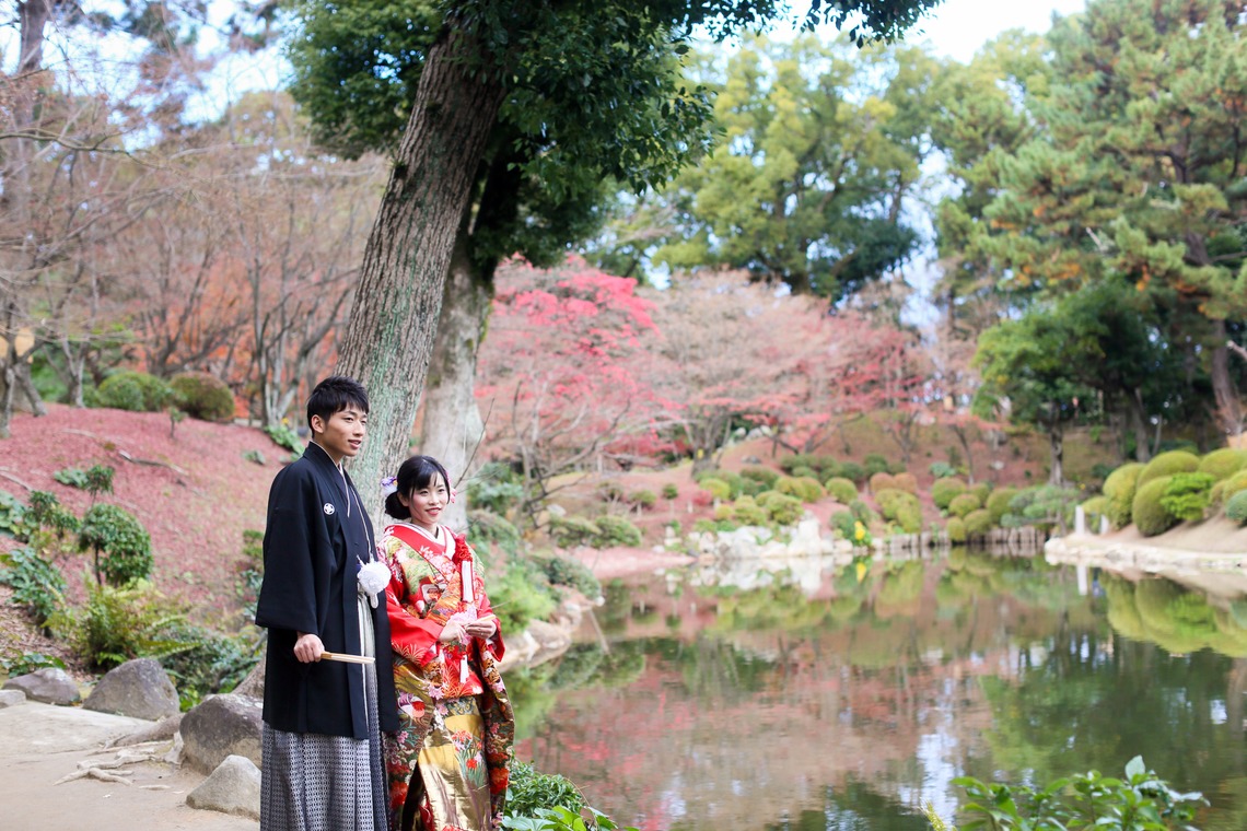 KIKIウェディングが撮影した写真のアルバム「秋の縮景園」