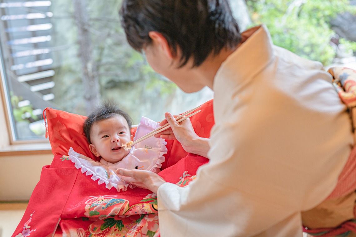 高木勇斗が撮影したお宮参り/旅行先の記念撮影のアルバム「お食い初め」