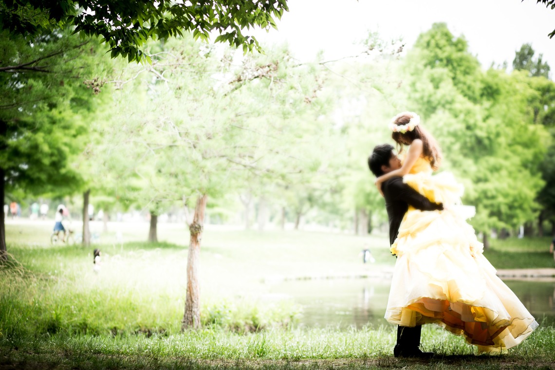 E-Weddingが撮影した「ロケーション前撮り」の写真