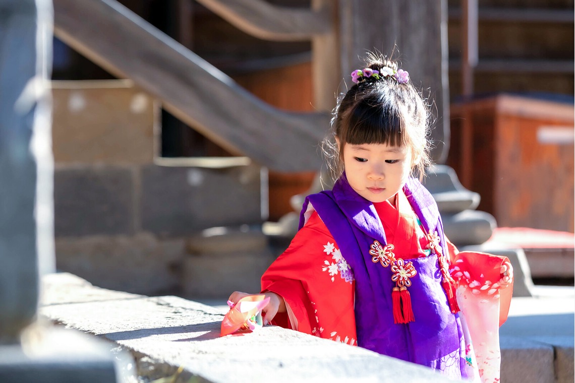 Minminが出張撮影した家族写真(キッズ,ベビーフォト)などが写った「七五三」の家族写真