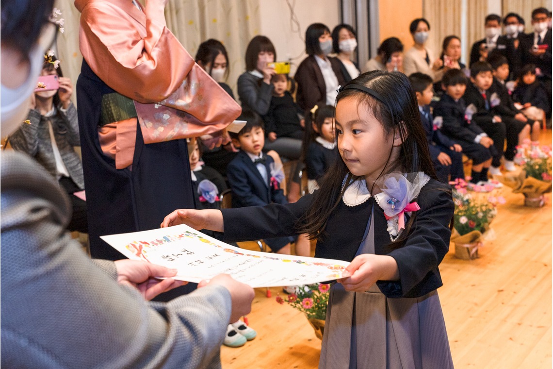 いいだが撮影した「保育園 卒園式」の写真