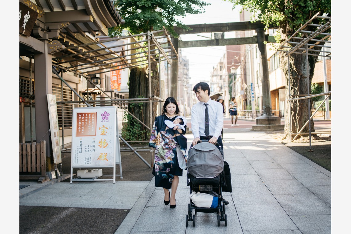 植村由理が撮影した写真のアルバム「お宮参り　＠湯島天神」