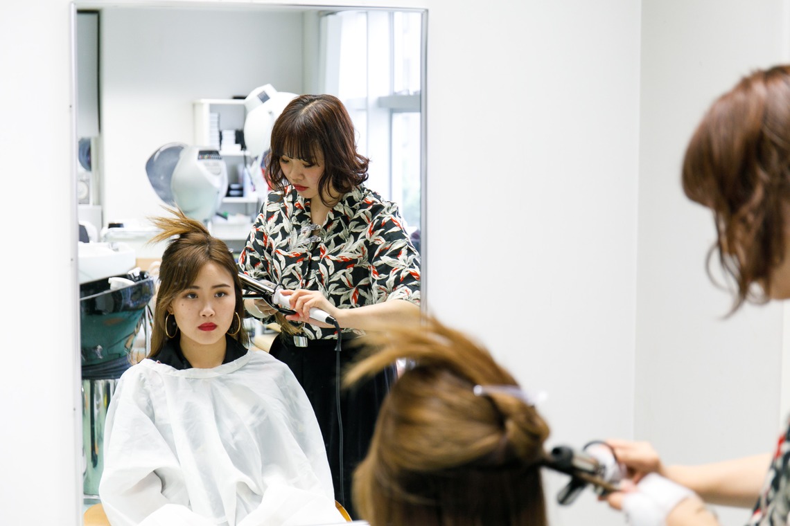 荻山 拓也が撮影した写真のアルバム「美容の専門学校でのイベント撮影！」