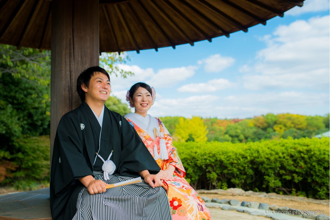 U-CONCENT (香川裕貴)が撮影した「和装ロケーション前撮り_大仙公園」の写真