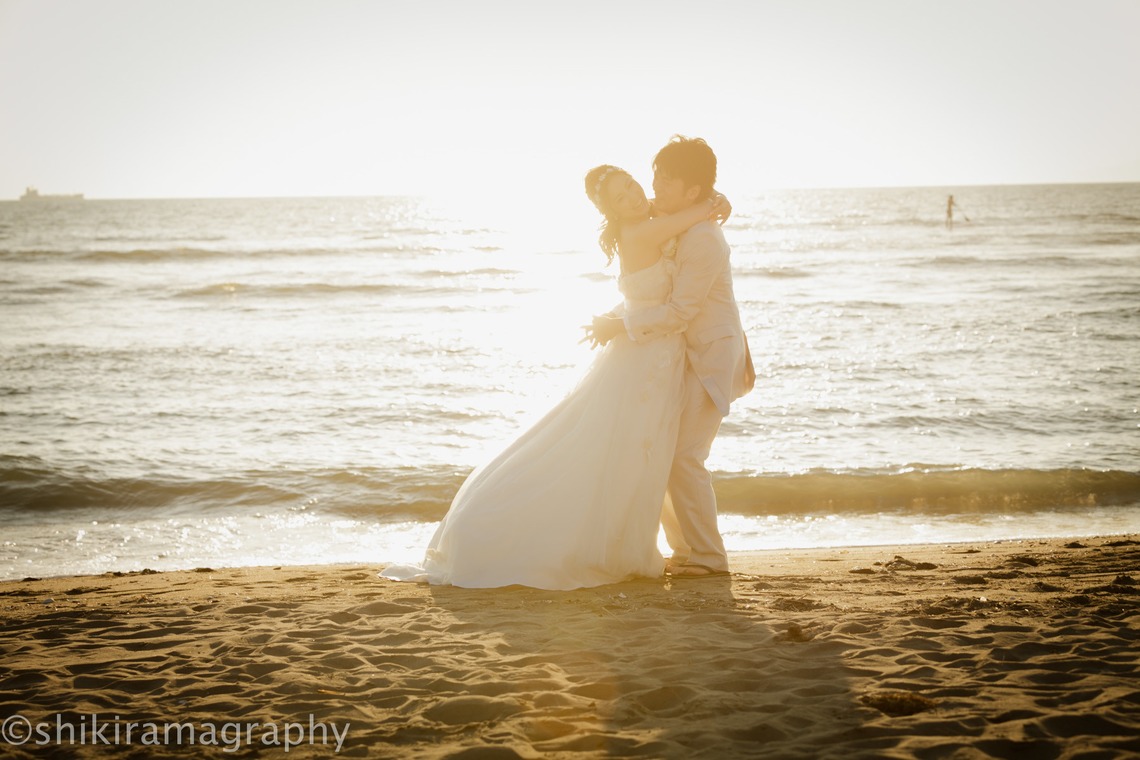 シキラマ グラフィーが撮影した「和装/ビーチ」の写真