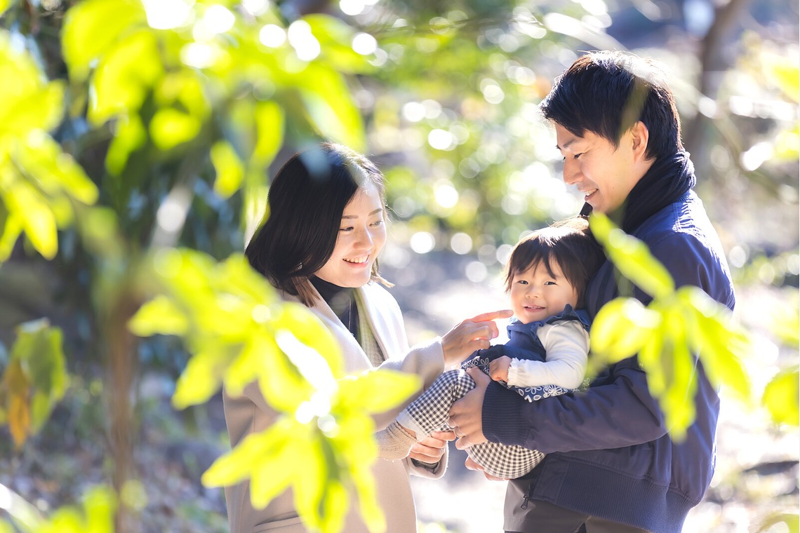 Minminが出張撮影した家族写真(キッズ,ベビーフォト)などが写った「家族写真」の家族写真