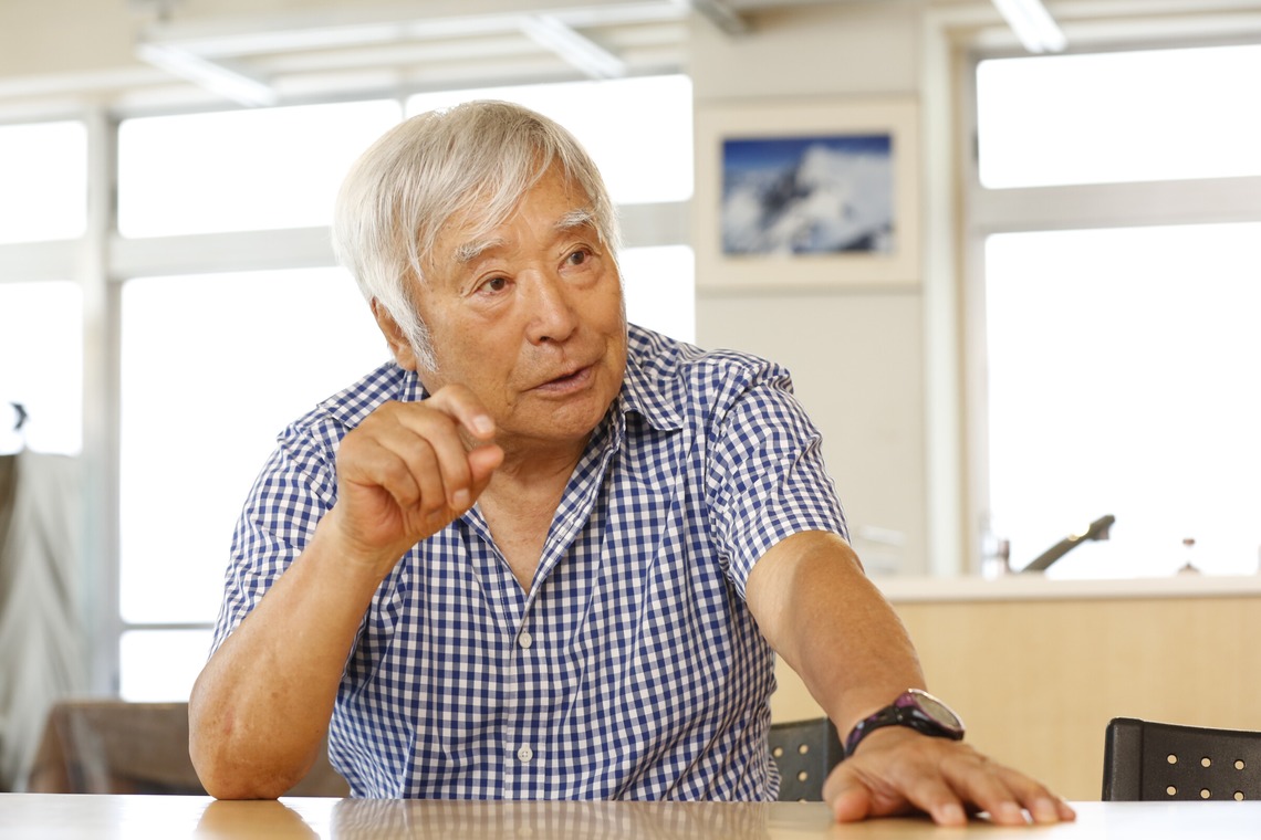 村田わかな広告写真が撮影した「日経Gooday インタビュー」の写真