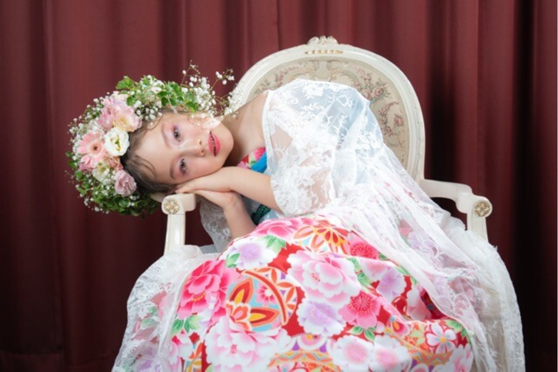 Photography_KanaUが撮影した写真のアルバム「着物ドレス（都内某スタジオ）」