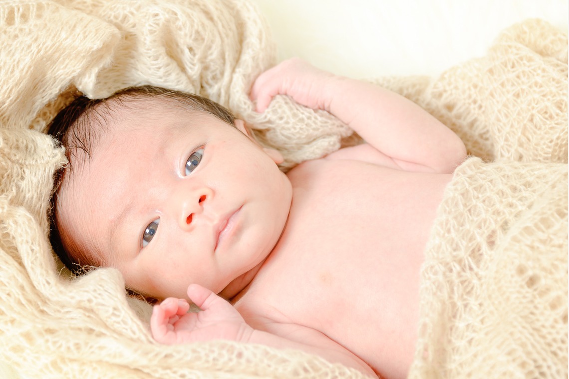 ライトハウスフォトが撮影した「新生児フォト」の写真