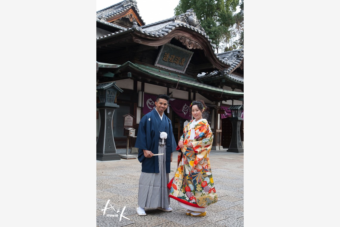 A&K STUDIO CO.,LTD.（上野 晃嗣）が撮影した「道後温泉フォトウェディング」の写真