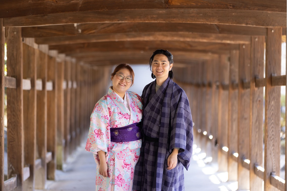 T.Matsumuraが出張撮影した家族写真(キッズ,ベビーフォト)などが写った「和装（外国人）」の家族写真