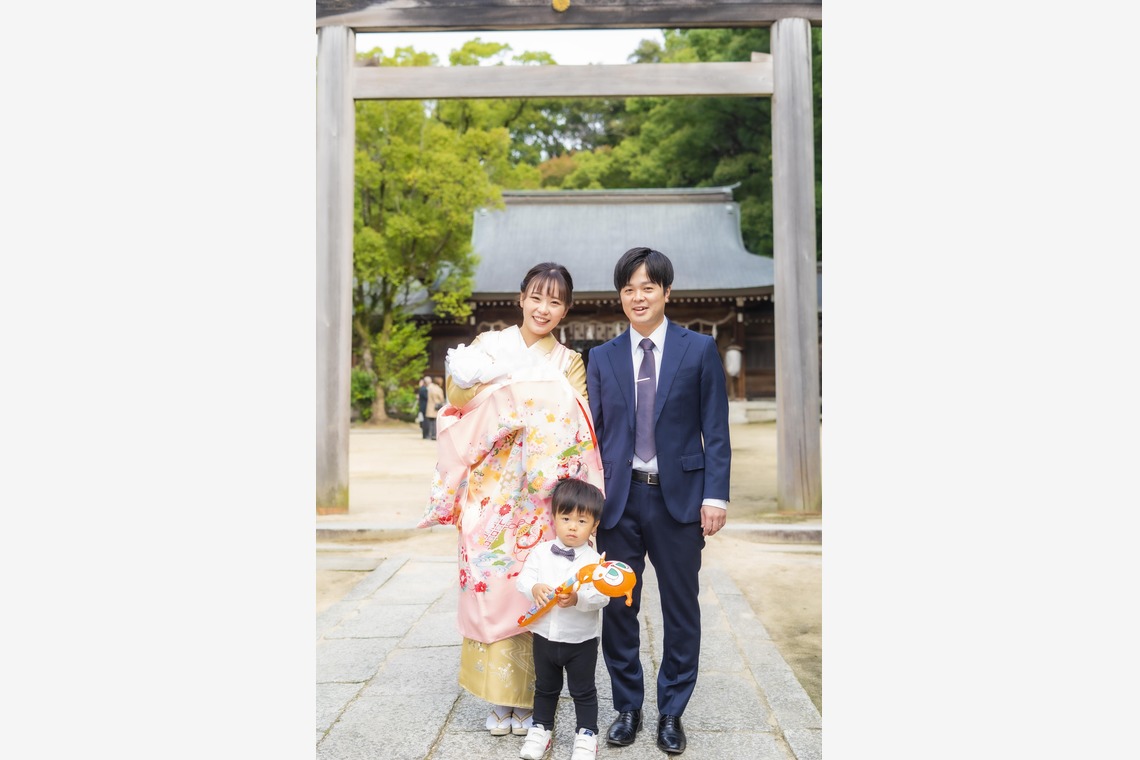 スタジオ11が撮影した「七五三のお参り案件」の写真