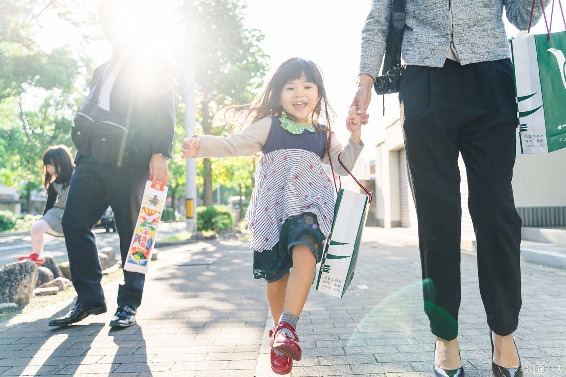 フォトくまが撮影した「家族写真」の写真
