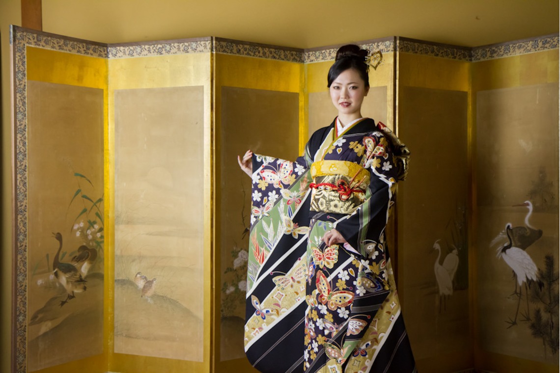 スマイルハンターが出張撮影した家族写真(キッズ,ベビーフォト)などが写った「成人式フォト」の家族写真