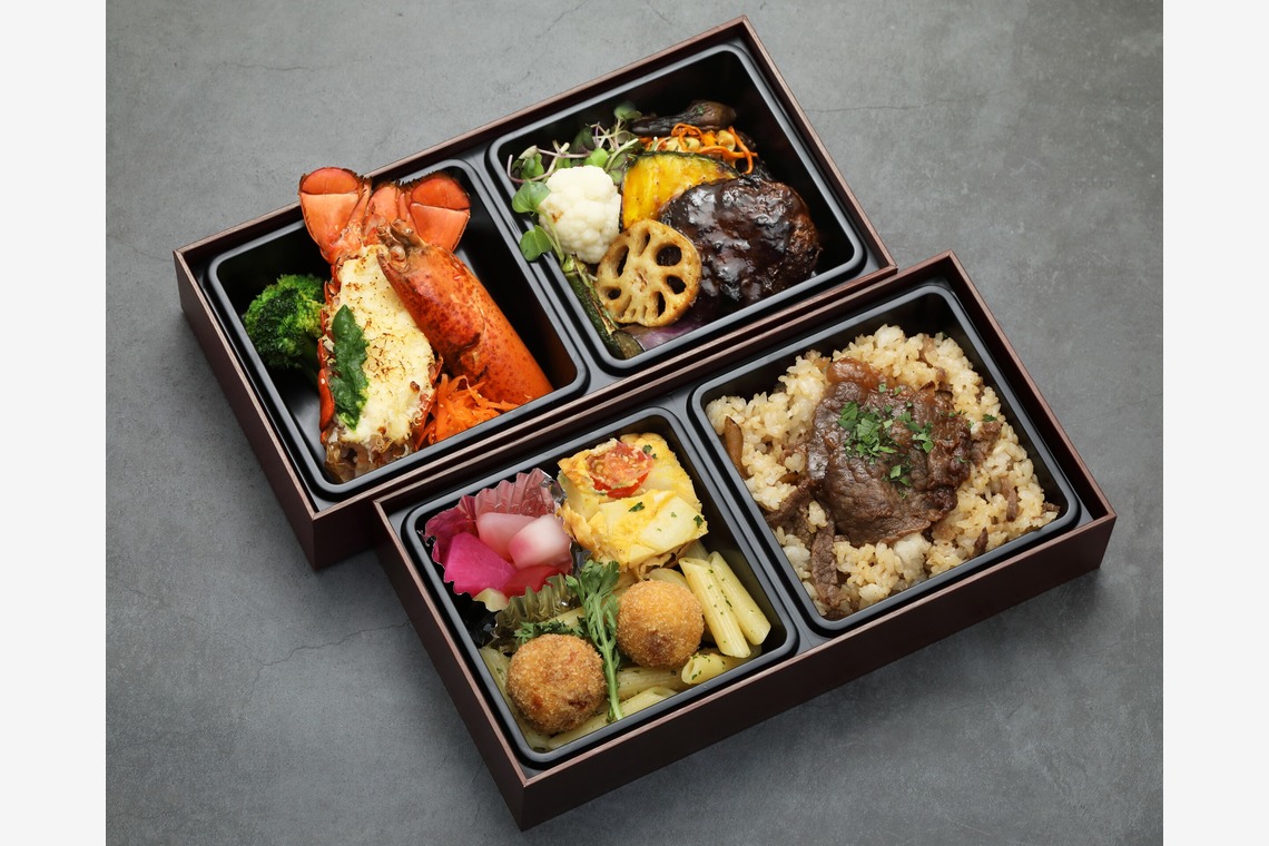 森安　照が撮影した「和食弁当・洋食弁当・中華弁当」の写真