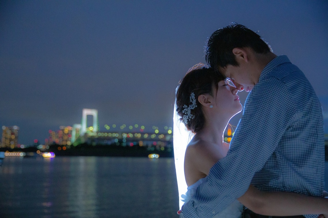 原田悠資が撮影した写真のアルバム「お台場ウェディング前撮り」