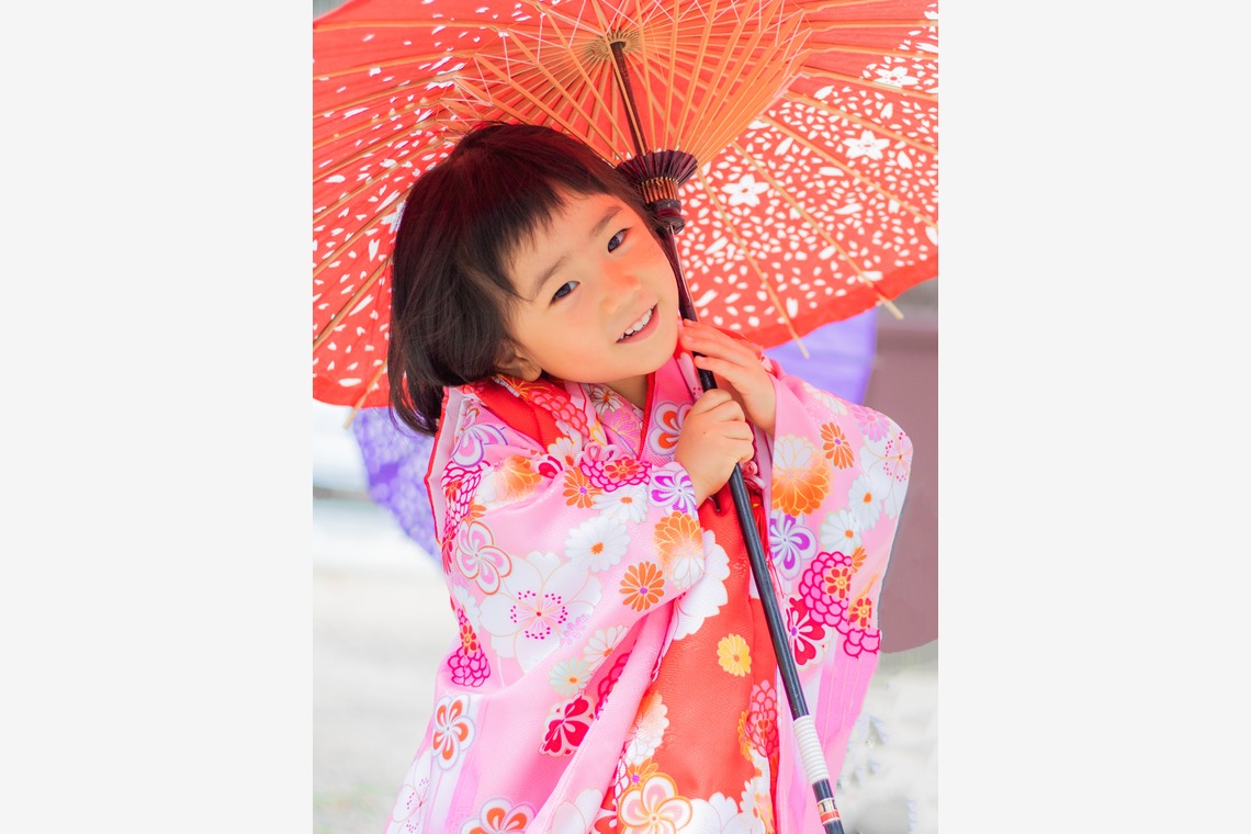 出張撮影サービス「ミライフォト」が撮影した「仲良し家族ペアで七五三撮影」の写真