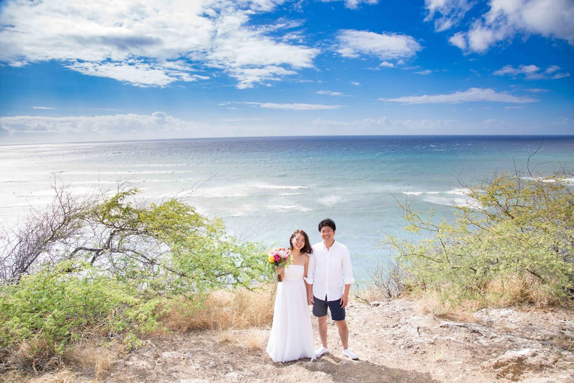 高野和希が撮影した「ハワイフォトウェディング」の写真