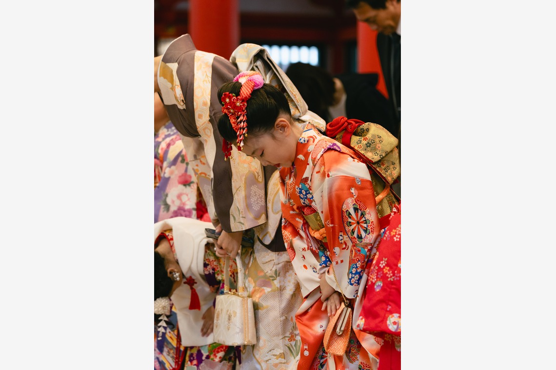 Tatsuyaが出張撮影した家族写真(キッズ,ベビーフォト)などが写った「七五三撮影（神戸 生田神社）」の家族写真