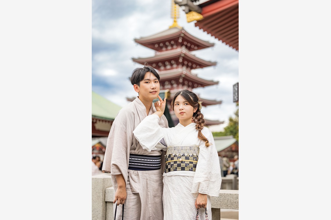 フォトスタジオENOが撮影した「和服、着物、カップル」の写真