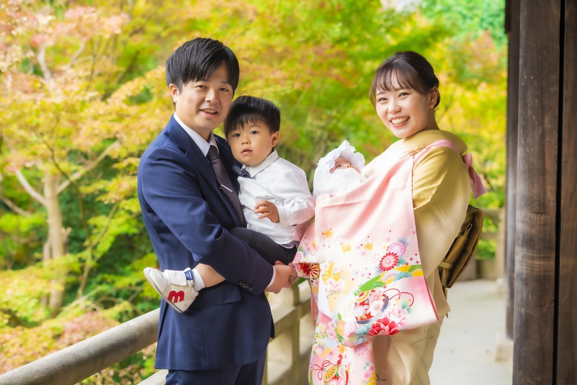 スタジオ11が撮影した「七五三のお参り案件」の写真