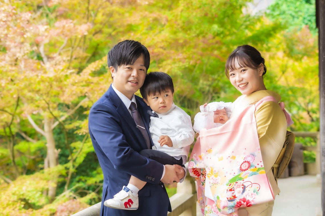 スタジオ11が撮影した「七五三のお参り案件」の写真