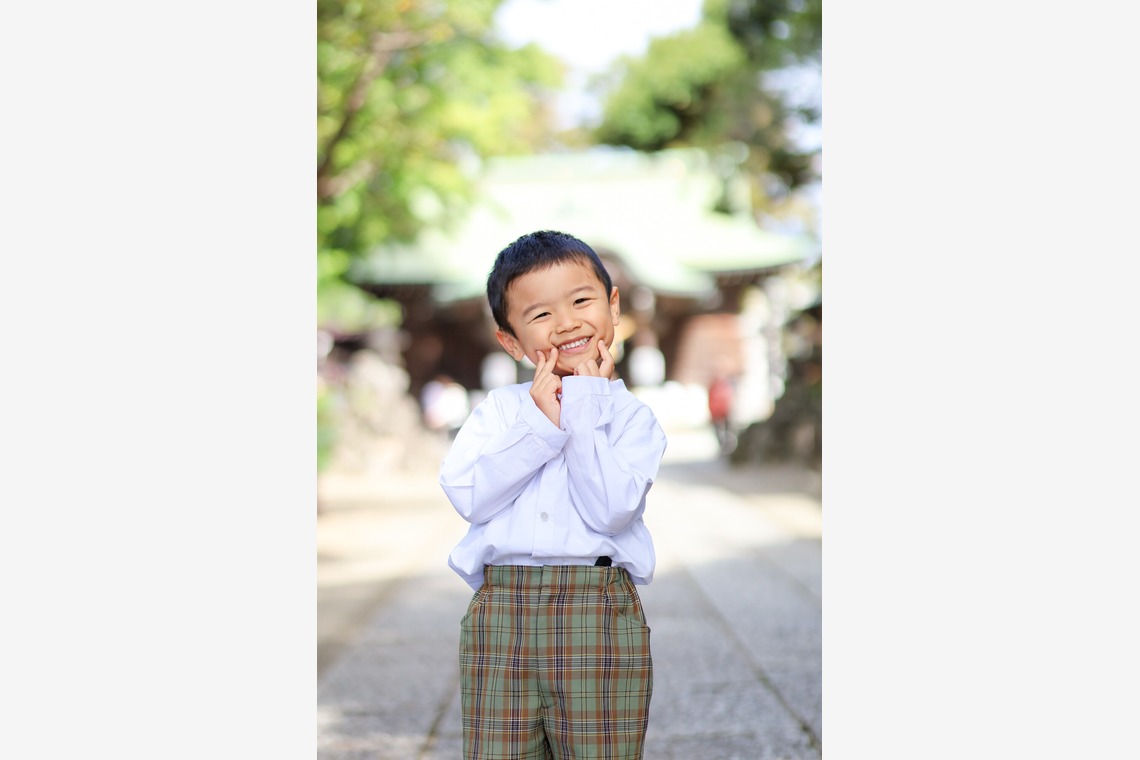 なかがわさとみが撮影した「お宮参りご家族写真撮影」の写真