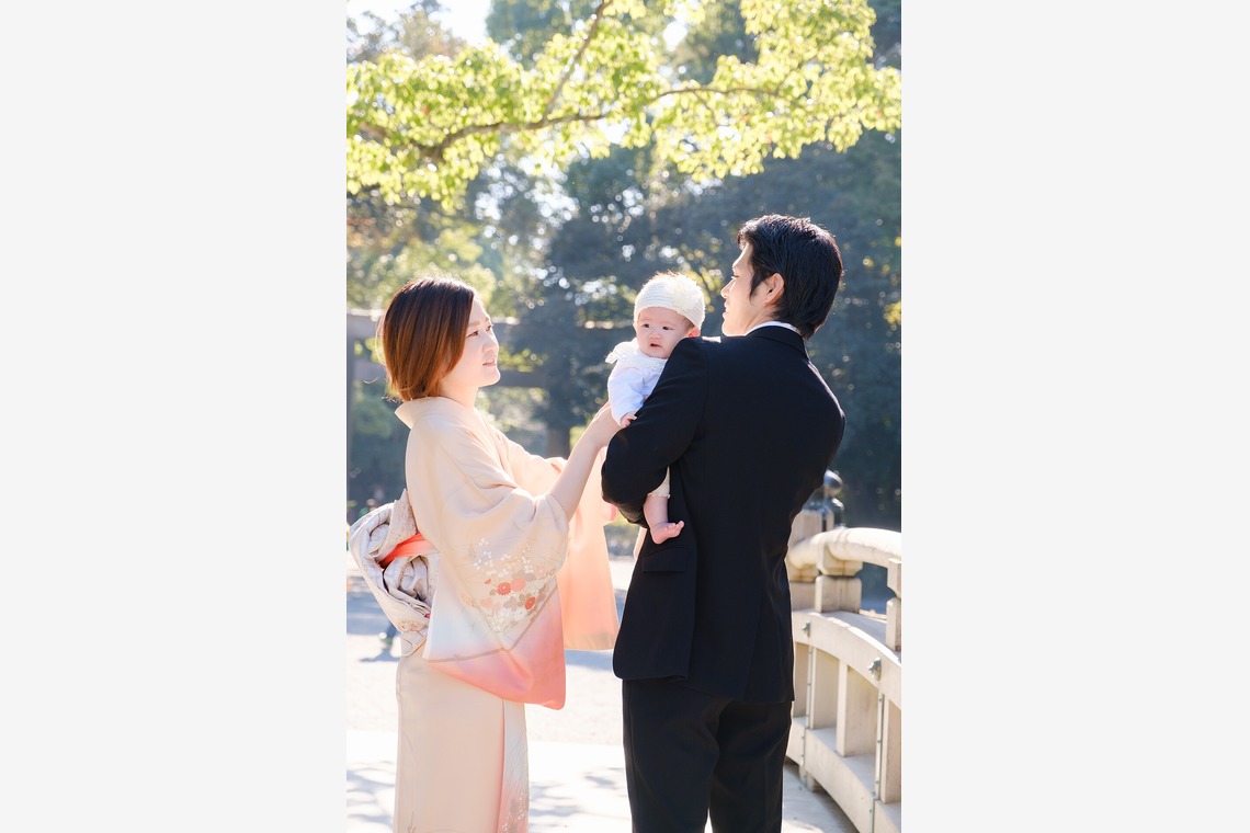 高夏写真店が撮影した「百日参りの撮影」の写真