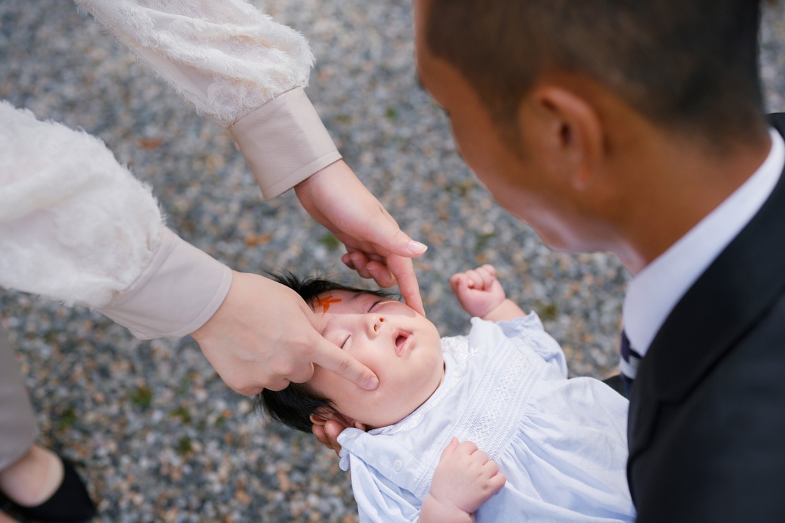 児玉 一成が撮影した「お宮参り・百日祝い（賀茂神社）」の写真