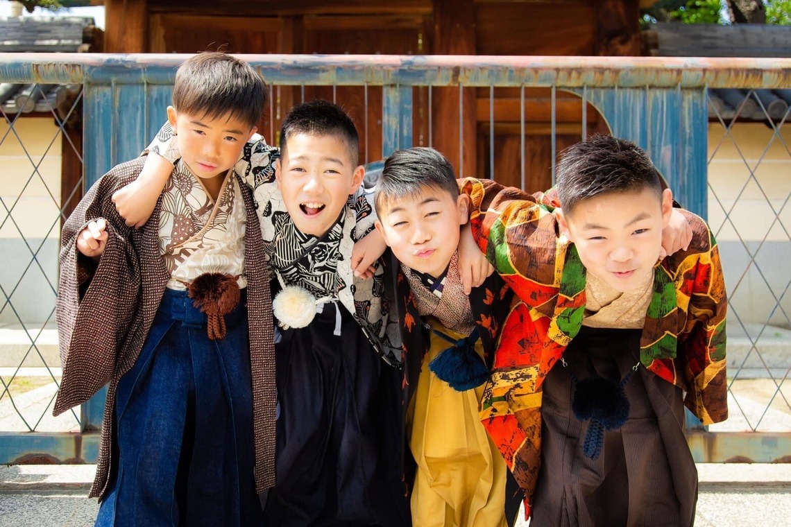 中井企画が撮影した「ハーフ成人式」の写真